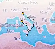 7 Night Rome to Venice cruise