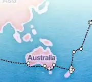 50 Night Los Angeles to Cape Town cruise