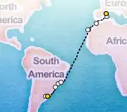 20 Night Montevideo to Barcelona cruise