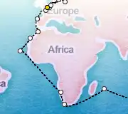 59 Night Auckland to London cruise