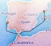 7 Night Lisbon to Barcelona cruise