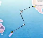 20 Night Auckland to Los Angeles cruise