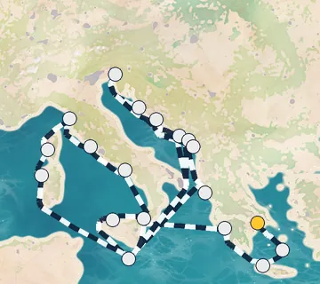 31 Night Athens to Monfalcone cruise