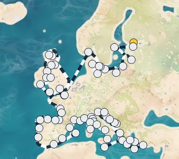 67 Night Helsinki to Athens cruise