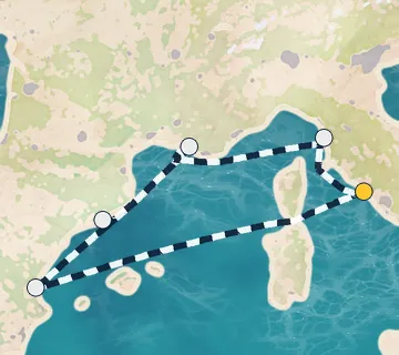 6 Night Rome to Rome cruise