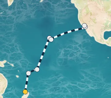 19 Night Auckland to Los Angeles cruise
