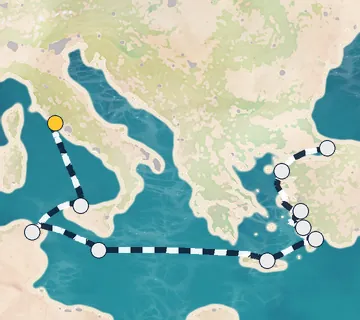 10 Night Rome to Istanbul cruise
