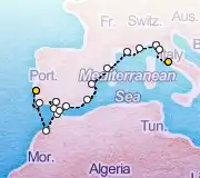 18 Night Lisbon to Rome cruise