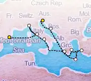 12 Night Trieste to Barcelona cruise