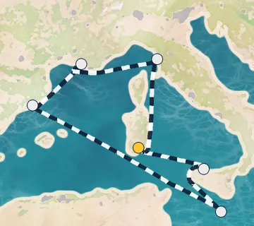 7 Night Cagliari to Cagliari cruise