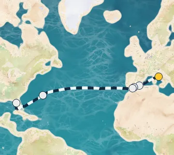 15 Night Rome to Tampa cruise