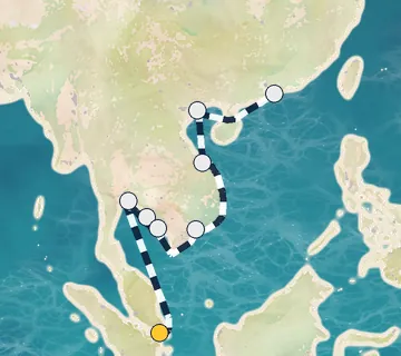 14 Night Singapore to Hong Kong cruise