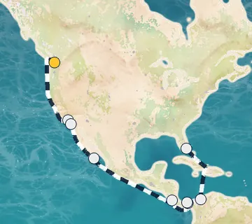 19 Night Seattle to Miami cruise