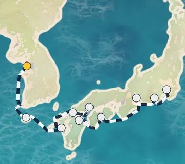 9 Night Seoul to Tokyo cruise