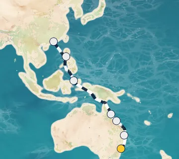 17 Night Sydney, Australia to Hong Kong cruise
