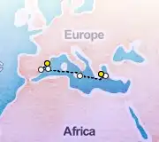 7 Night Athens to Barcelona cruise