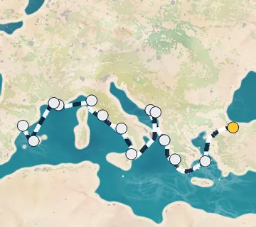 14 Night Istanbul to Tarragona cruise