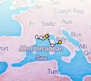 11 Night Rome to Nice cruise