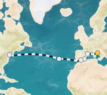 14 Night Rome to Bayonne cruise