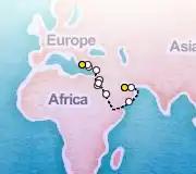 20 Night Doha to Athens cruise