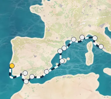 14 Night Lisbon to Rome cruise