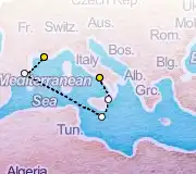 5 Night Naples to Marseille cruise