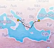 3 Night Istanbul to Bari cruise