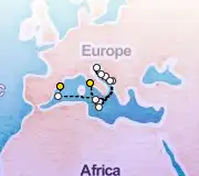 14 Night Rome to Barcelona cruise