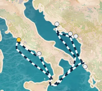 9 Night Rome to Rome cruise