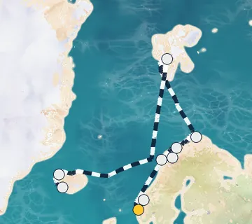 14 Night Bergen to Reykjavik cruise