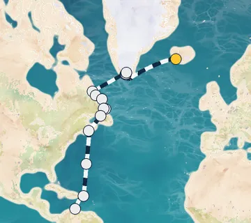 26 Night Reykjavik to Oranjestad cruise