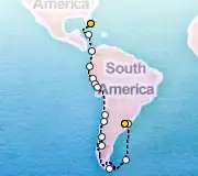 31 Night Ft. Lauderdale to Buenos Aires cruise