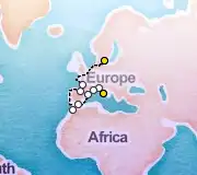 13 Night Rome to Copenhagen cruise