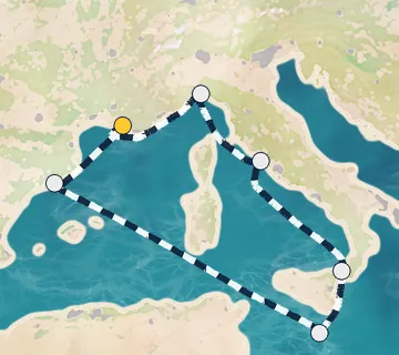 7 Night Marseille to Marseille cruise