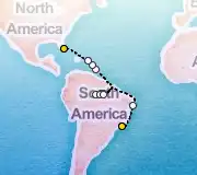 21 Night Rio to Miami cruise