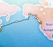 21 Night Tokyo to Vancouver cruise