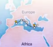 10 Night Athens to Barcelona cruise