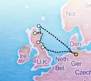 7 Night Hamburg to Hamburg cruise