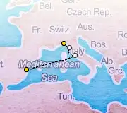 4 Night Portofino to Valencia cruise