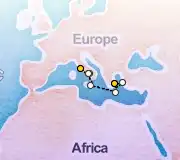7 Night Athens to Rome cruise
