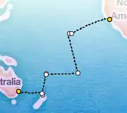 28 Night Sydney to Los Angeles cruise