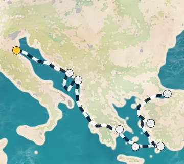 10 Night Ravenna to Istanbul cruise