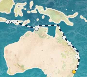 15 Night Sydney to Bali cruise