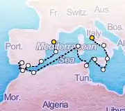 14 Night Rome to Barcelona cruise