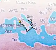 8 Night Rome to Rome cruise