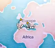 33 Night London to Trieste cruise