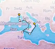 7 Night Taranto to Savona cruise