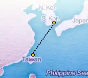 2 Night Taipei to Busan cruise