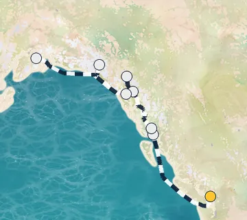 7 Night Vancouver to Whittier cruise