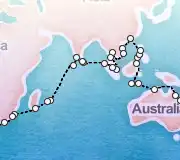 40 Night Sydney to Singapore cruise